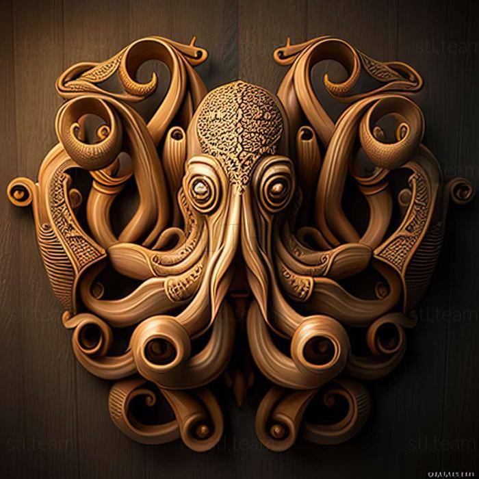 3D model Muusoctopus (STL)